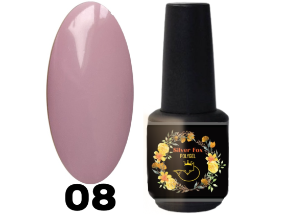 LIQUID POLYGEL, 15 ml # 08 (Жидкий полигель) LIQUID POLYGEL, 15 ml # 08 (Жидкий полигель)