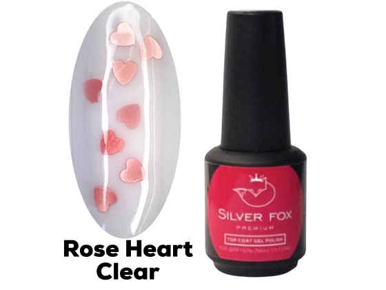 Топ ROSE HEART CLEAR, 15 ml