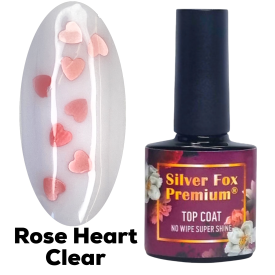Топ  ROSE HEART CLEAR, 8 ml