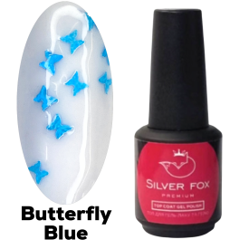 Топ BUTTERFLY BLUE CLEAR, 15 ml