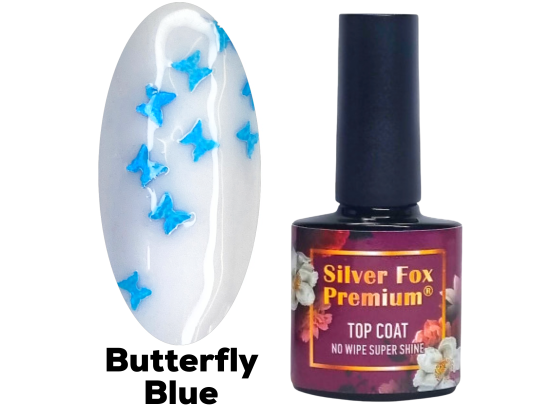 Топ BUTTERFLY BLUE CLEAR, 8 ml