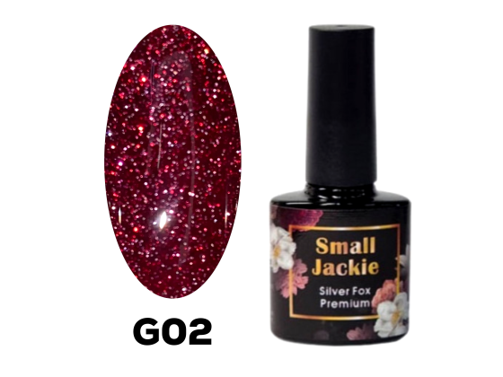 Гель-лак JACKIE DISCO LUX X5 G02 Гель-лак JACKIE DISCO LUX X5 G02