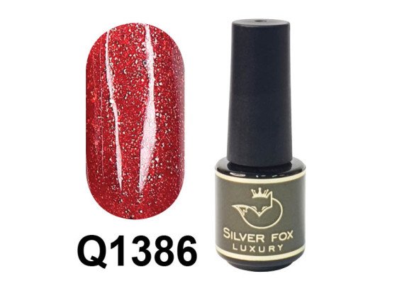 Гель-лак Silver Fox Premium Q1386 Гель-лак Silver Fox Premium Q1386